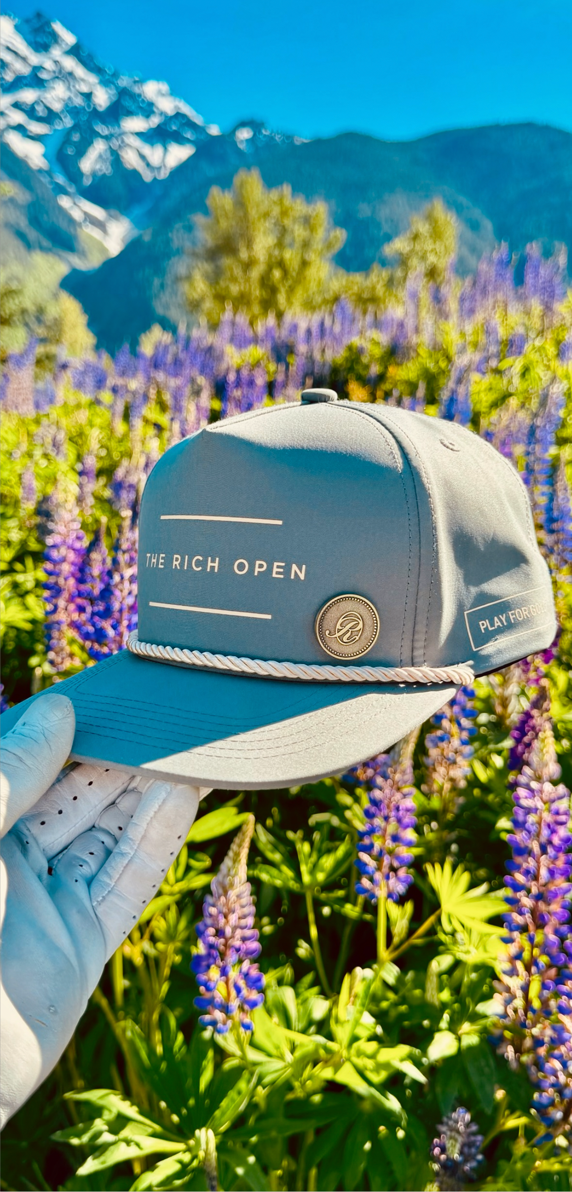 Limitless Everyday Hat – Muted Green Includes Free Brass Ball Marker
