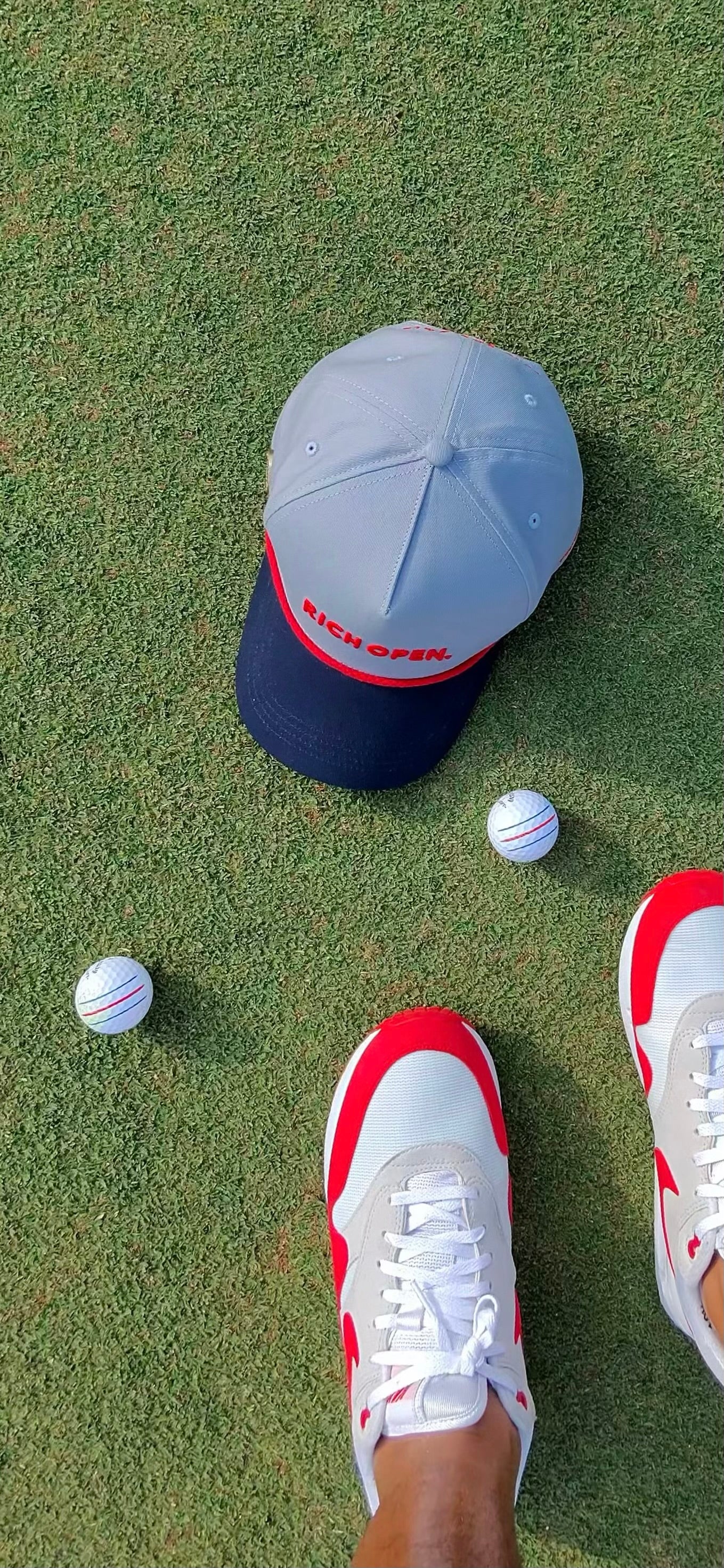 Coastal Open Hat - Brass Ball Marker Included.