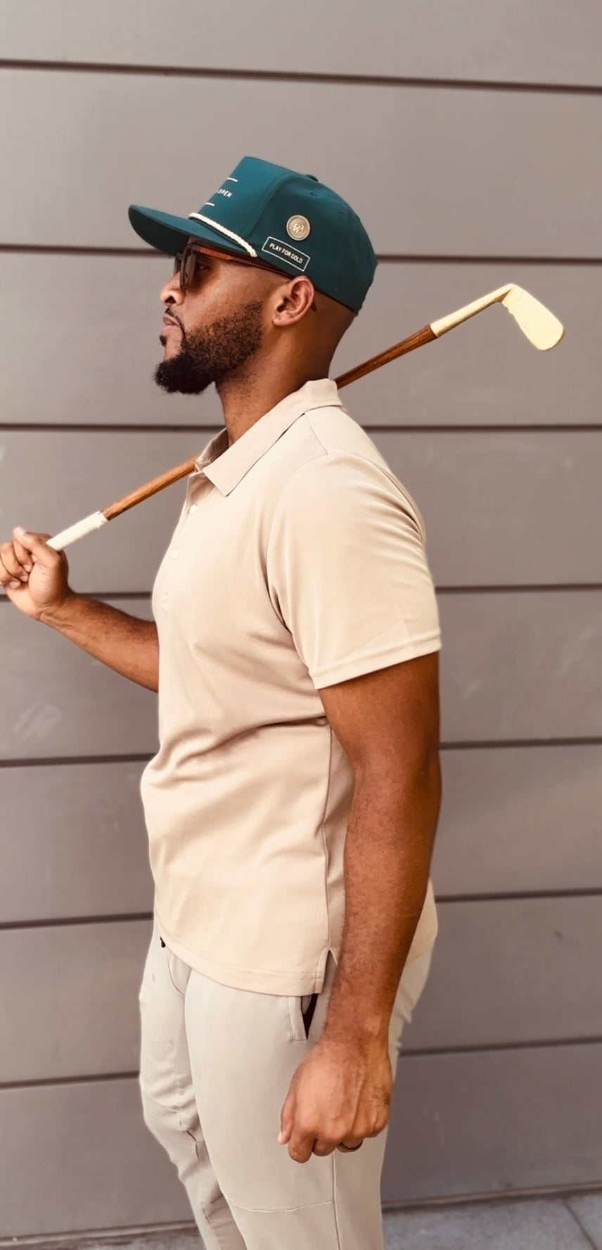 Limitless Everyday Hat – Forest Green Includes Free Brass Ball Marker