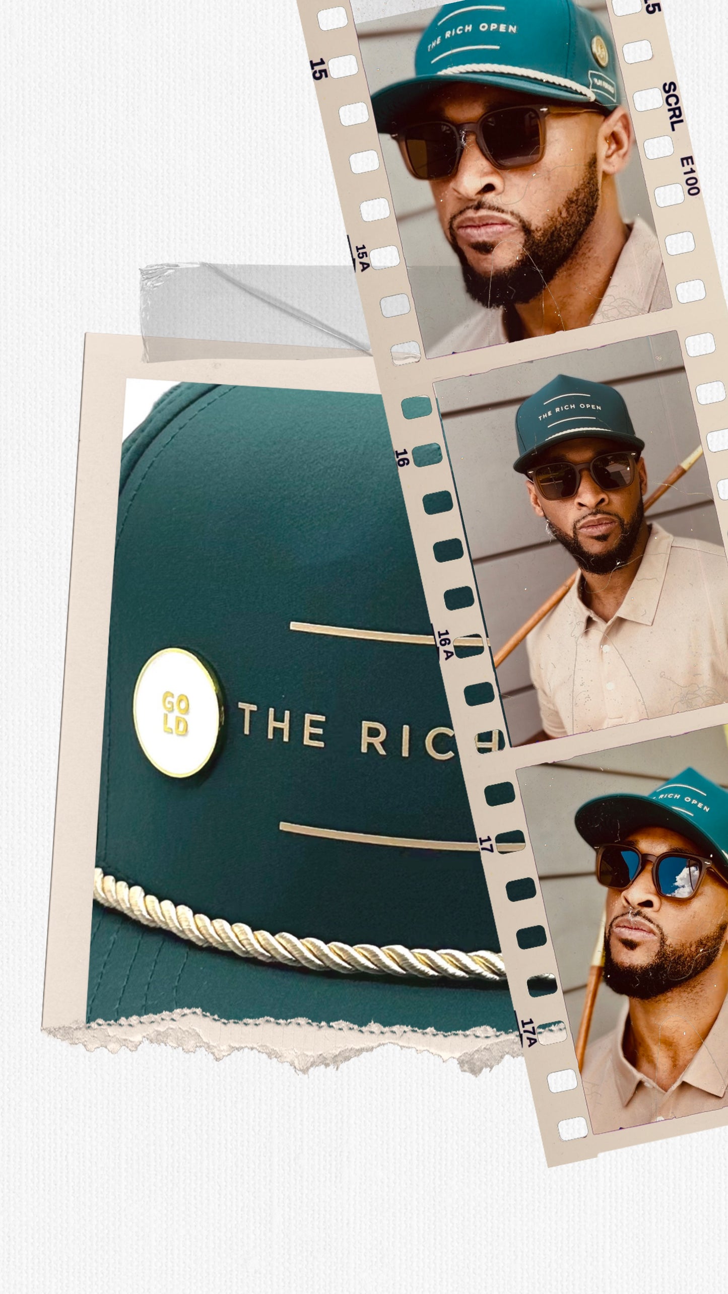 Limitless Everyday Hat – Forest Green Includes Free Brass Ball Marker