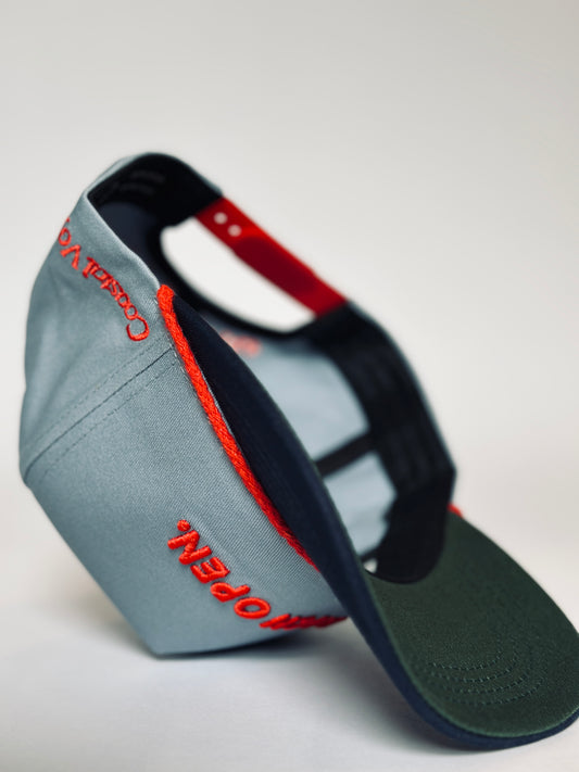 Coastal Open Hat - Brass Ball Marker Included.