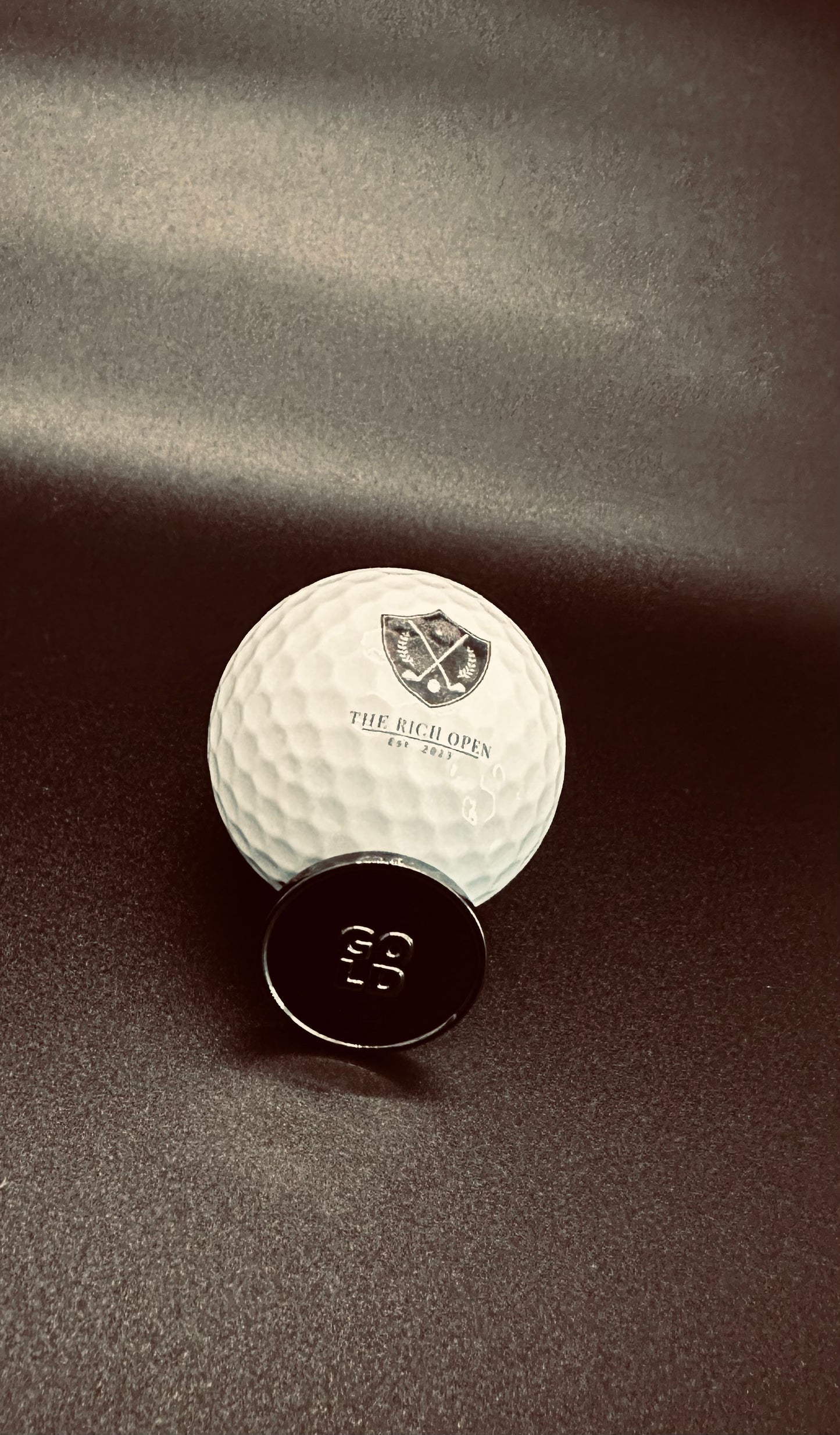 Vintage Black Ball Marker