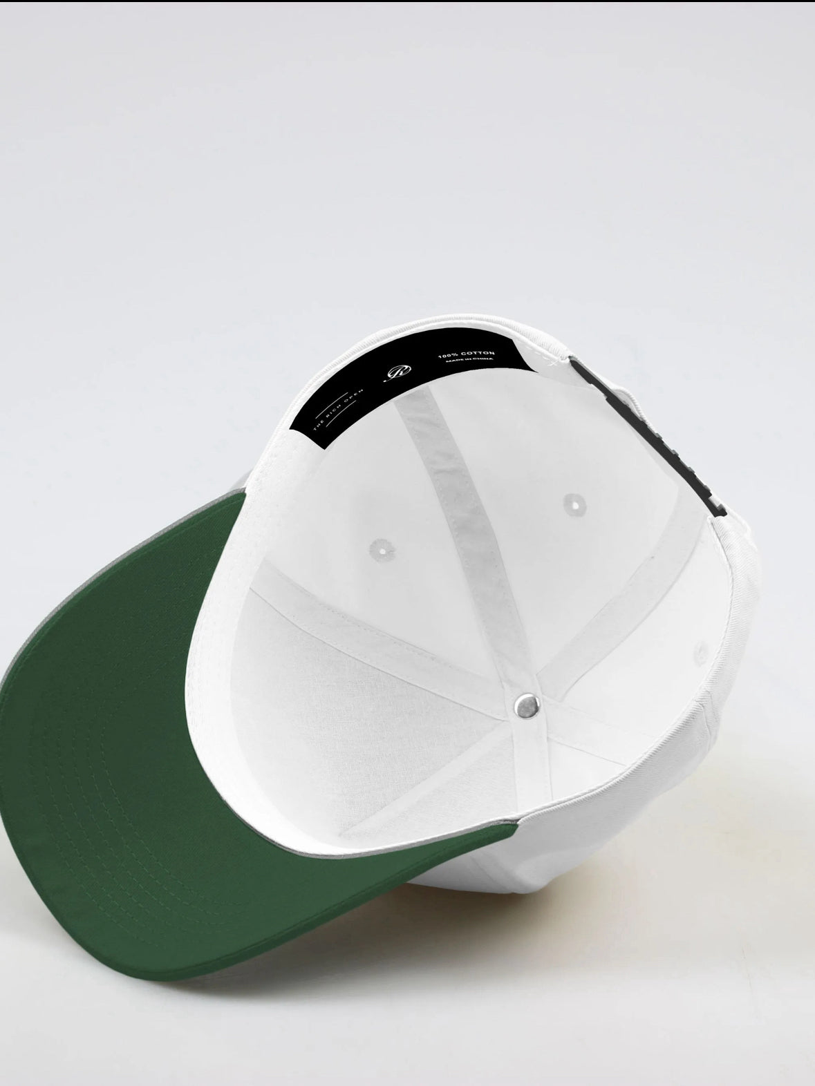 Up & Down “GOLD” Hat - White (Black Ball Marker included)