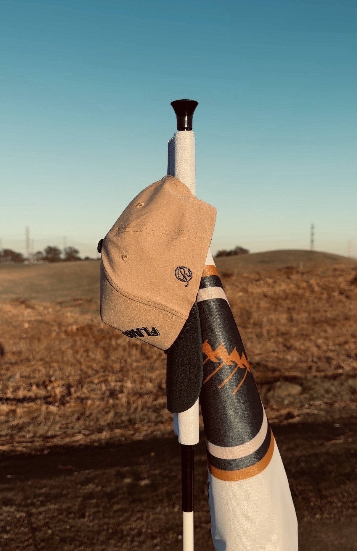 Flag Hunter Hat - Green on Khaki