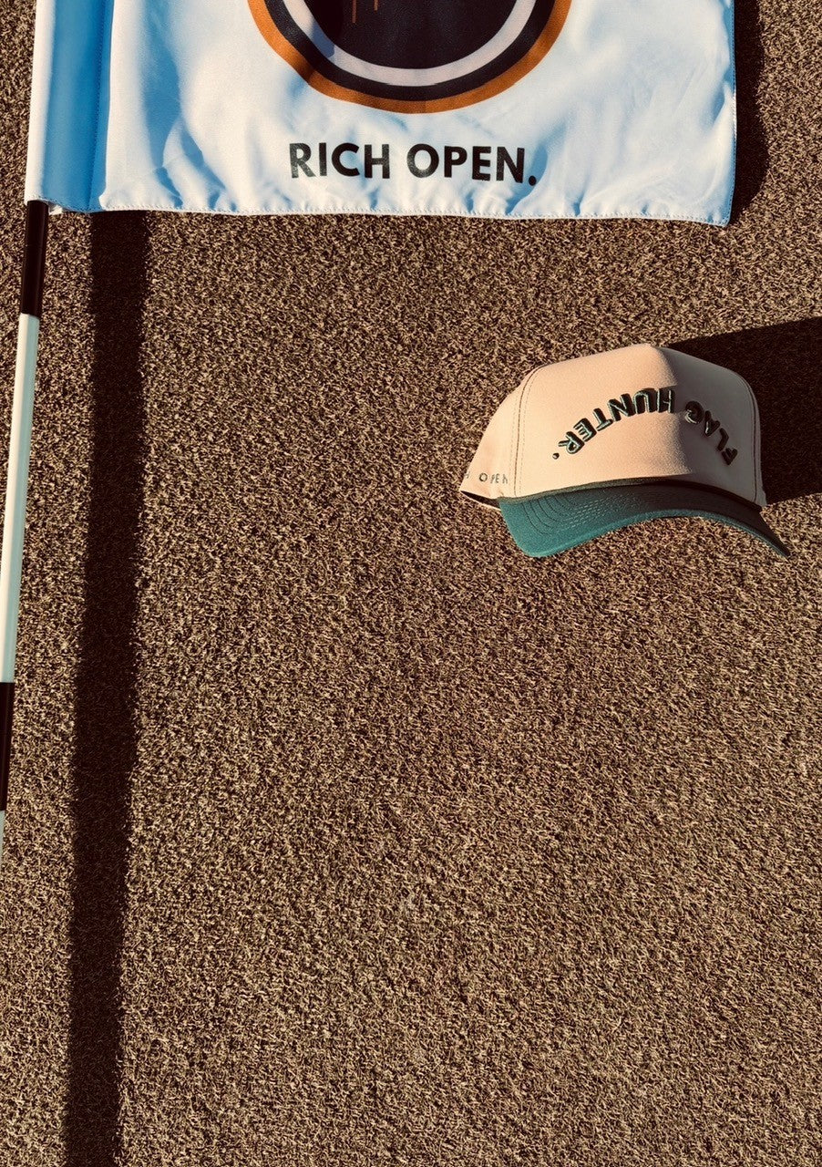 Flag Hunter Hat - Green on Khaki